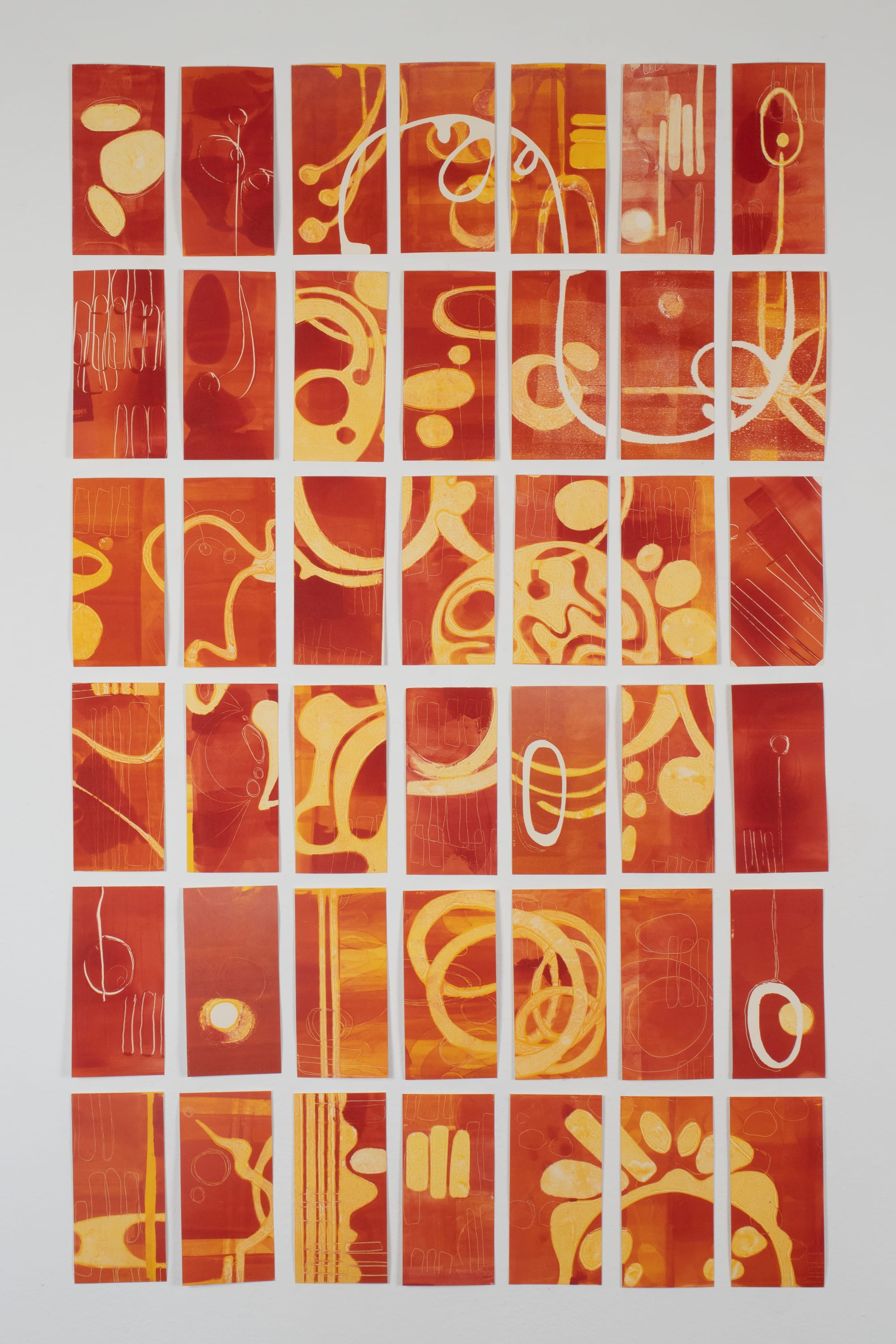 Fragments: September 28 - November 9, Sabrina Feld thesis artwork